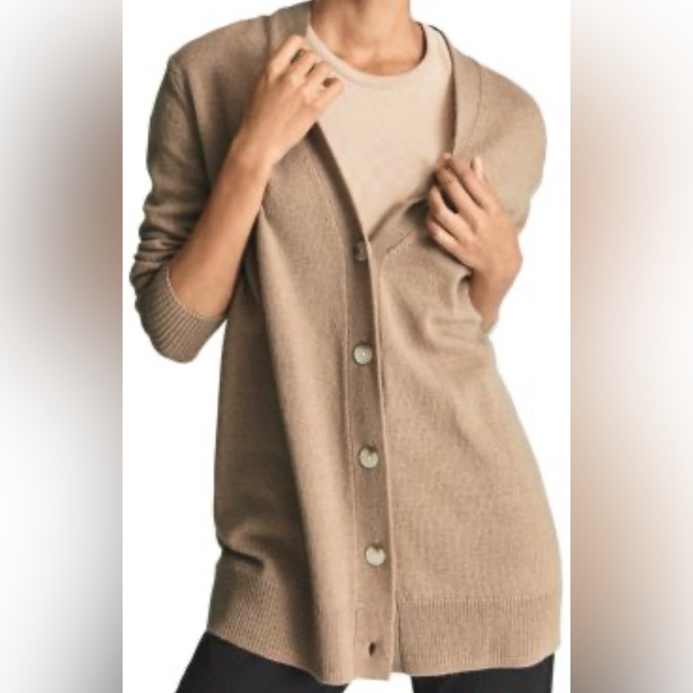 REISS Kelis Button-Up Cardigan